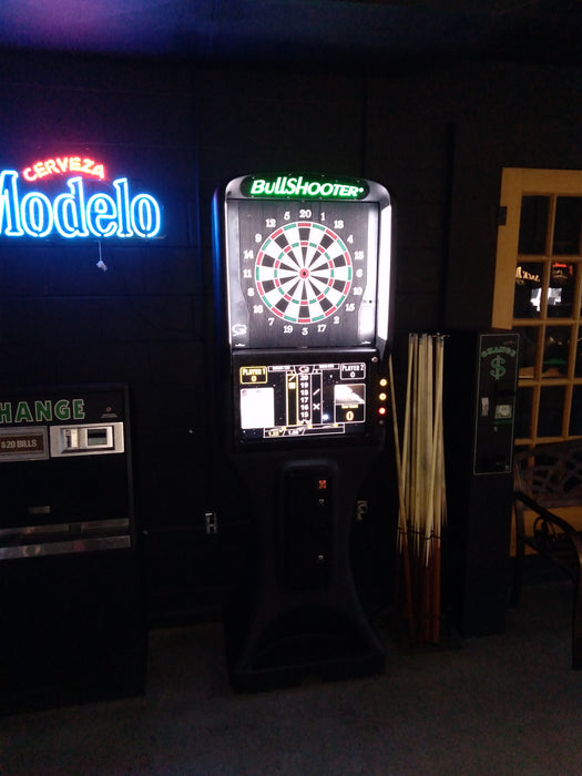 Arachnid BullShooter Galaxy G3 PLUS Dartboard Coin Operated in Black