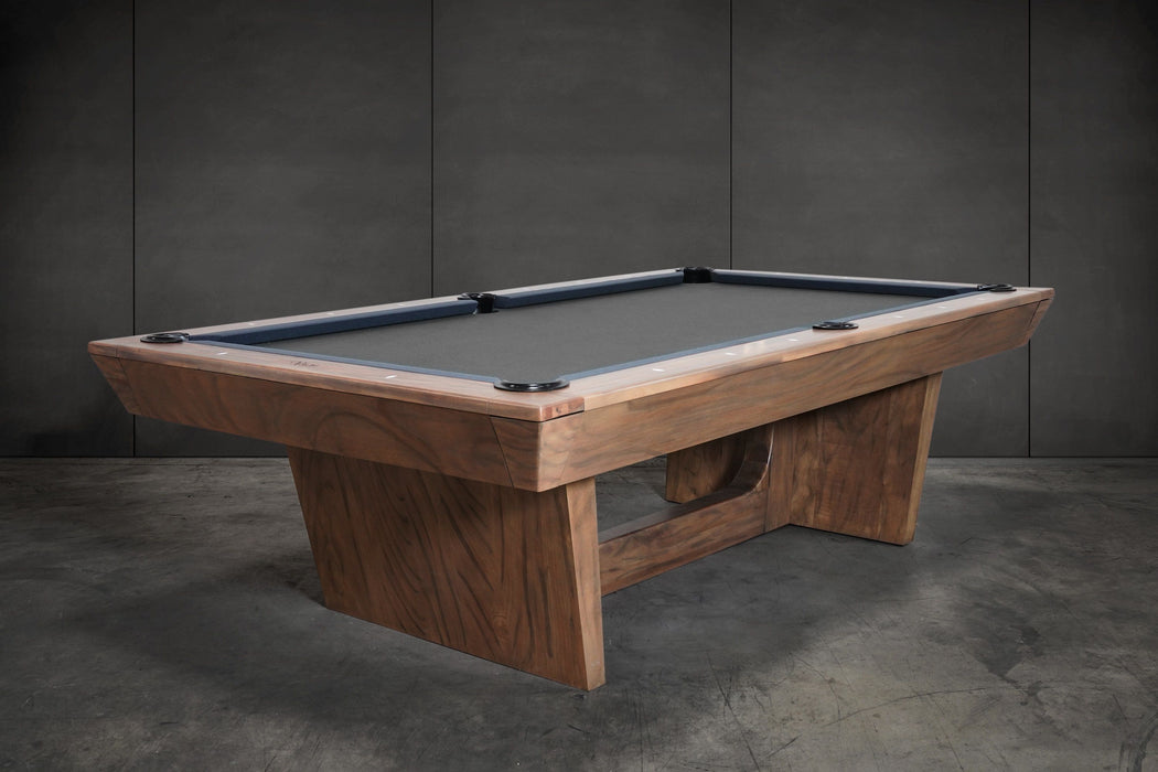 Nixon KAI 7' Slate Pool Table in Walnut Finish w/ Dining Top Option
