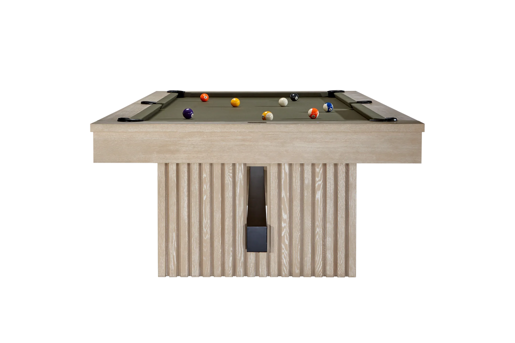 American Heritage Billiards Vancouver 8' Slate Pool Table In Natural A — Luxe Game Tables