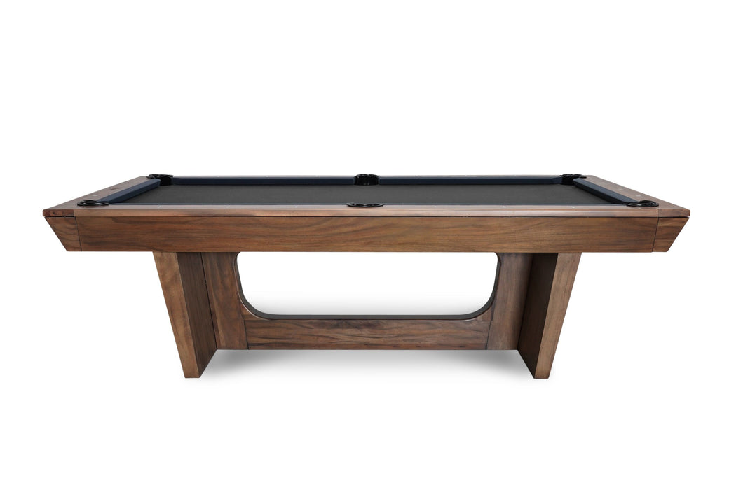 Nixon KAI 7' Slate Pool Table in Walnut Finish w/ Dining Top Option