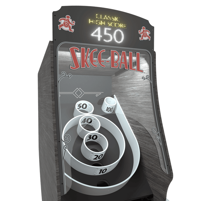 Skee-Ball Home Premium Arcade with Coal Cork