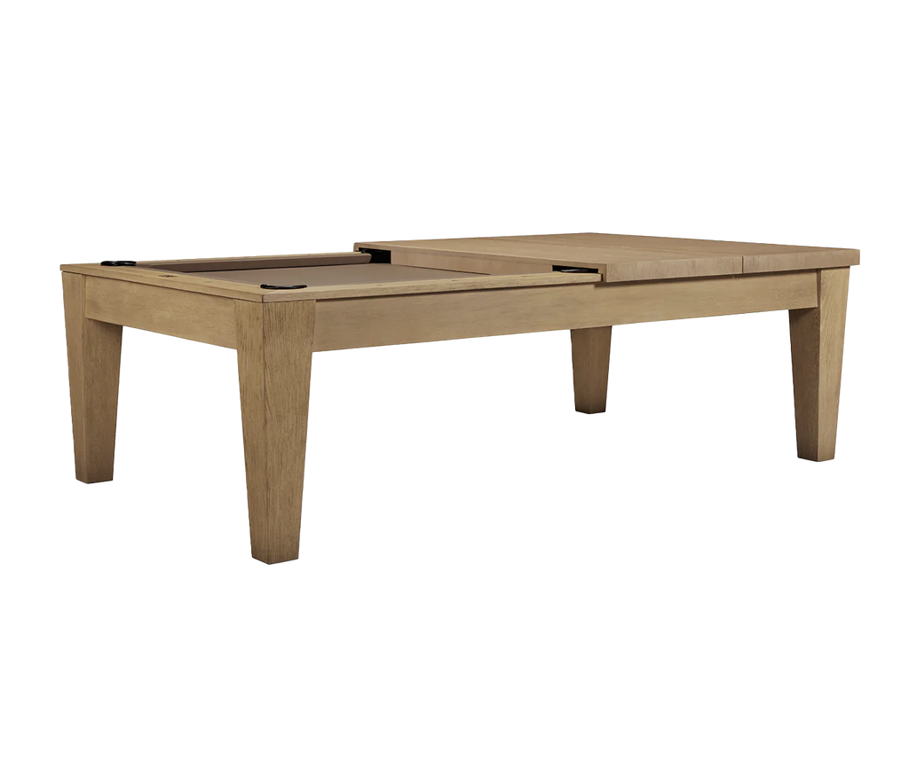 American Heritage Port Royal Pool Table Dining Conversion Top in White