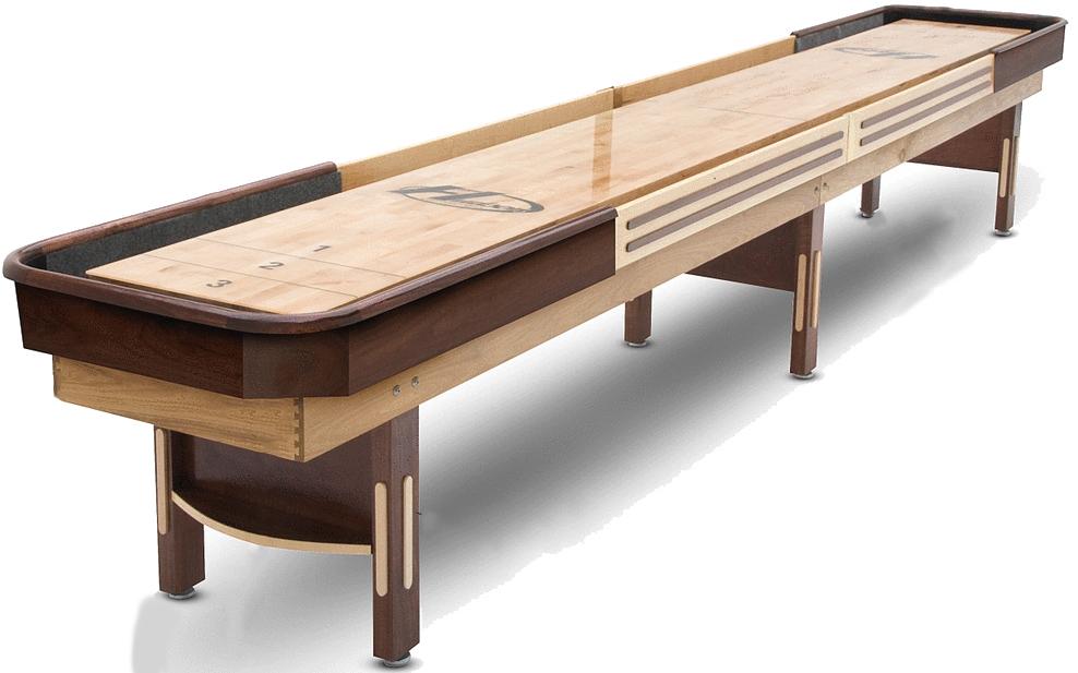 Custom Hudson 9'-22' Deluxe Hybrid Shuffleboard Table