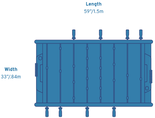 Bonzini B90 ITSF Competition Tournament Edition Foosball Table
