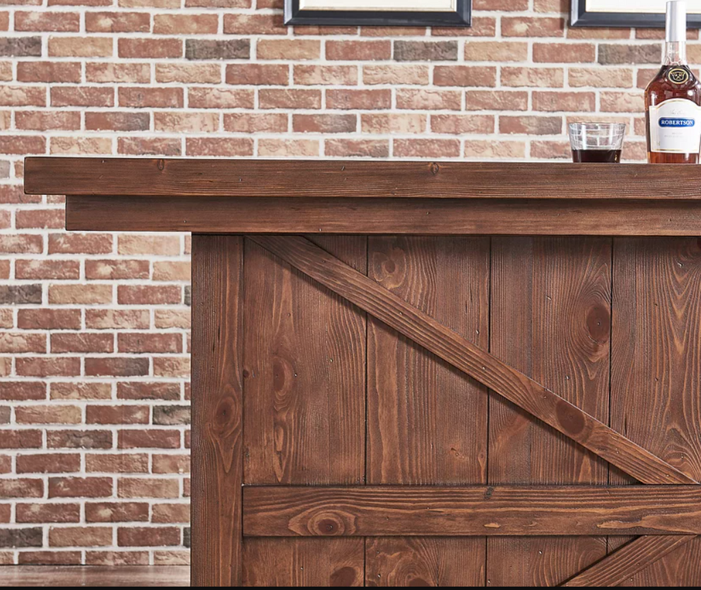 American Heritage Billiards Bristol Bar in Harvest — Luxe Game Tables