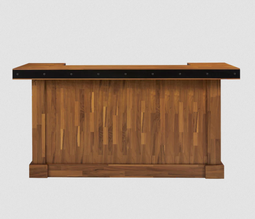 American Heritage Billiards Knoxville Bar in Acacia — Luxe Game Tables