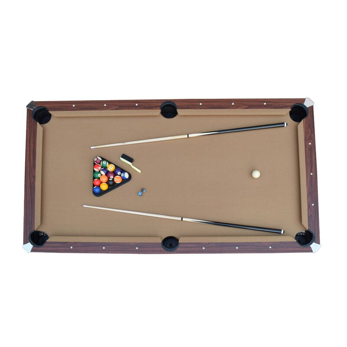 Hathaway Newport 7-ft Pool Table Combo Set w/ Benches in White