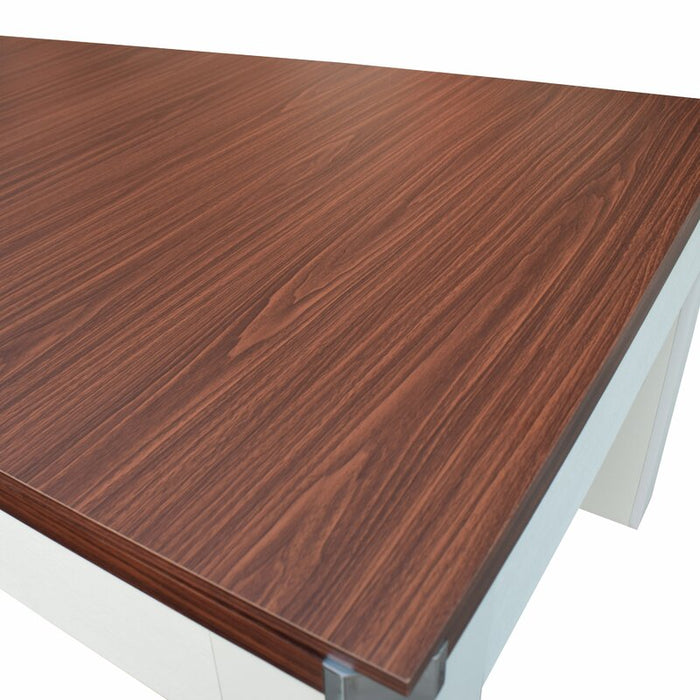 Hathaway Newport 7-ft Pool Table Combo Set w/ Benches in White