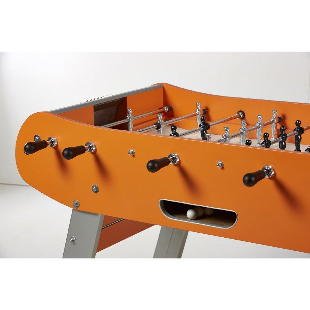 Rene Pierre Color Orange Foosball Table — Luxe Game Tables