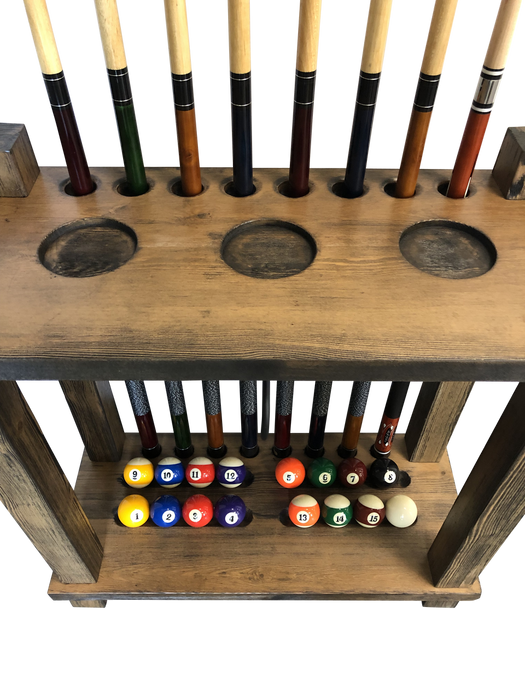 Playcraft Premium Hardwood Billiard Floor Rack