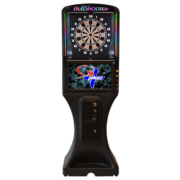 Arachnid BullShooter Galaxy G3 PLUS Dartboard Coin Operated in Black