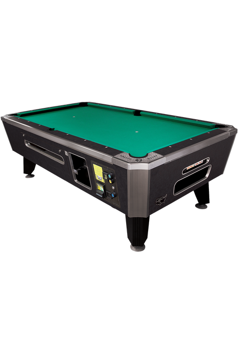 Valley Panther ZD-12X Dakar Ebony Coin Operated Pool Table