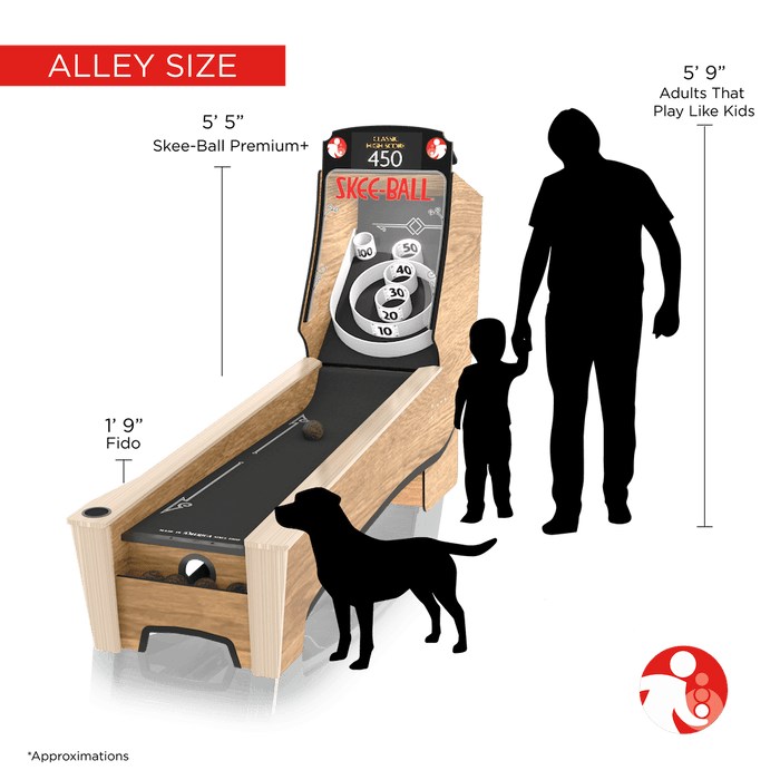 Skee-Ball Home Arcade Premium+