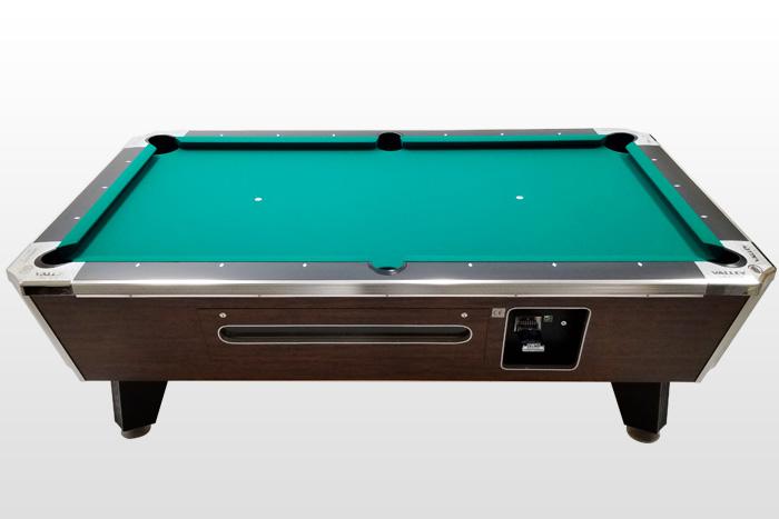 Valley Panther ZD-X Coin Operated Pool Table With Championship Green Cloth Felting