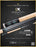 Lucasi Lux® LUX68 Cue by Lucasi, shown on a dark textured background.