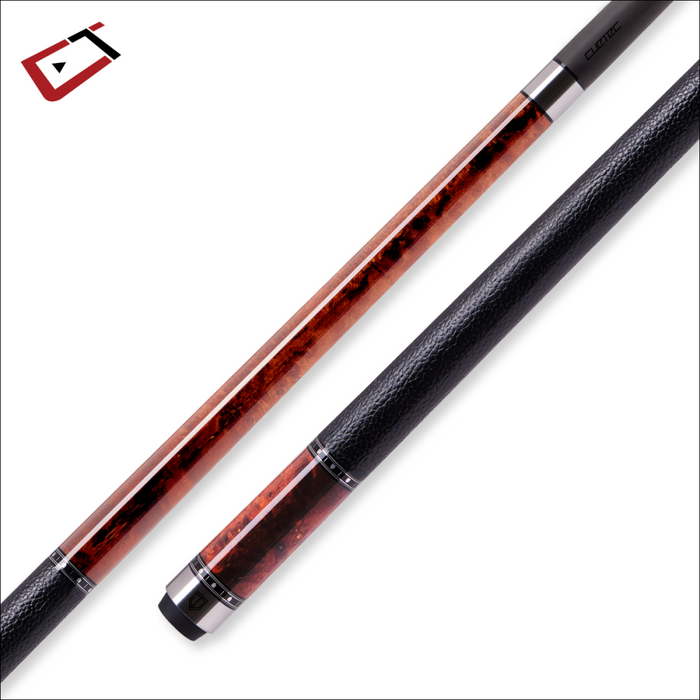 Cuetec Truewood Burl II Leather Wrap (11.8 Shaft)