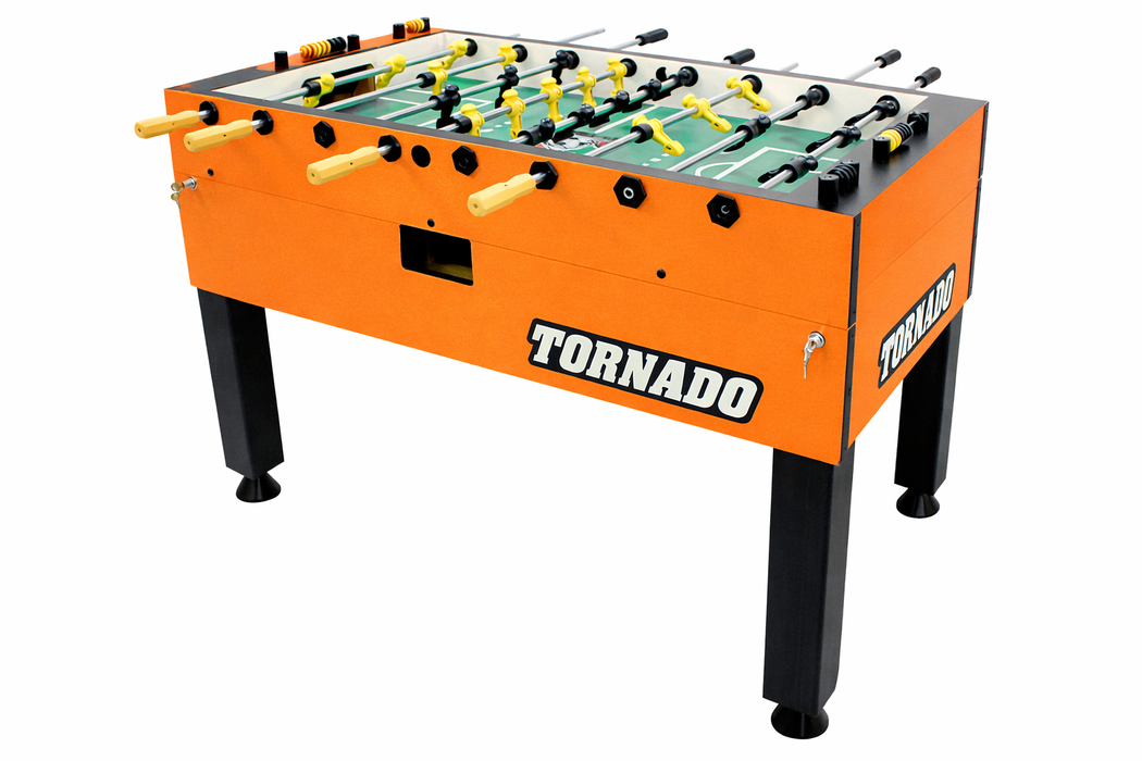 Tornado Tournament Professional T-3000 Competition Foosball Table in Orange