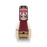 Skee-ball machine with maroon top and wooden base on a white background