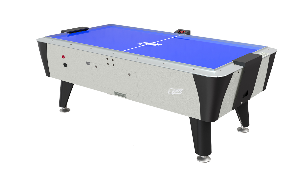 Dynamo 8' Pro Style Argent Frost Air Hockey Table