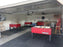 Tornado Tournament T-3000 Tournament Foosball Table In Crimson Red (Coin)