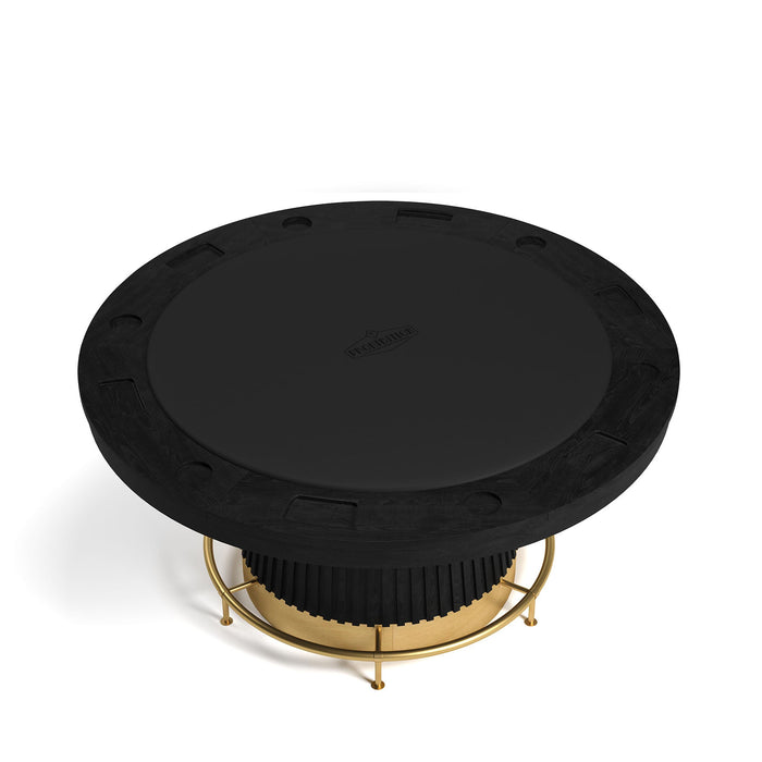 RAM Game Room Prohibition 60" Poker Table - Black