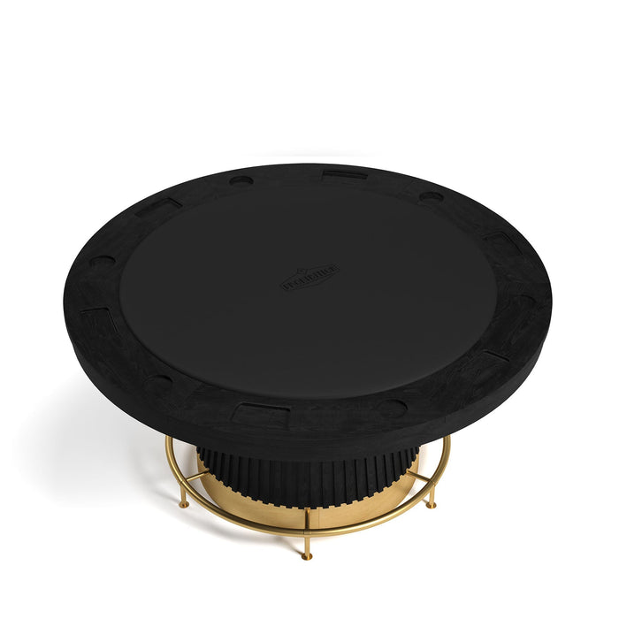 RAM Game Room Prohibition 60" Poker Table - Black