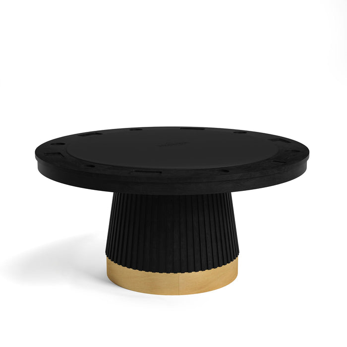 RAM Game Room Prohibition 60" Poker Table - Black