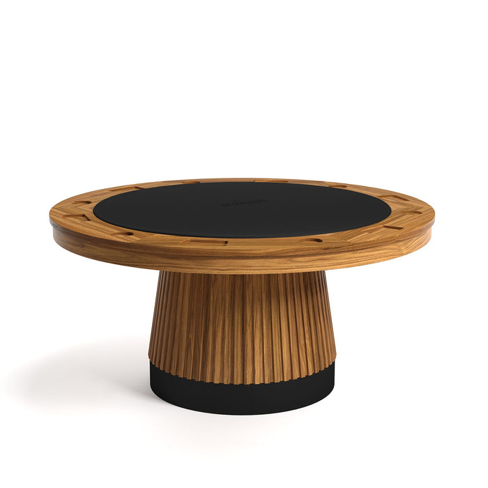 RAM Game Room Prohibition 60" Poker Table - Walnut