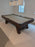 American Heritage Savannah 8' Slate Billiard Table in Sable