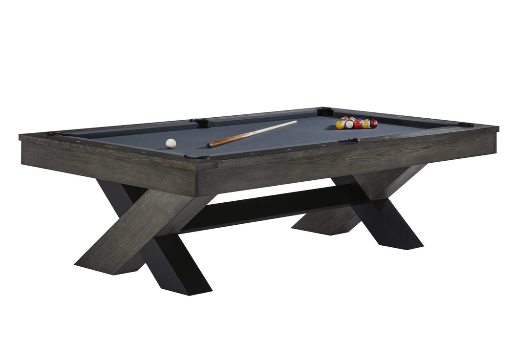 American Heritage Billiards Halifax 8' Slate Pool Table In Charcoal