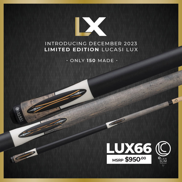 Lucasi Lux® LUX66 Pool Cue — Luxe Game Tables