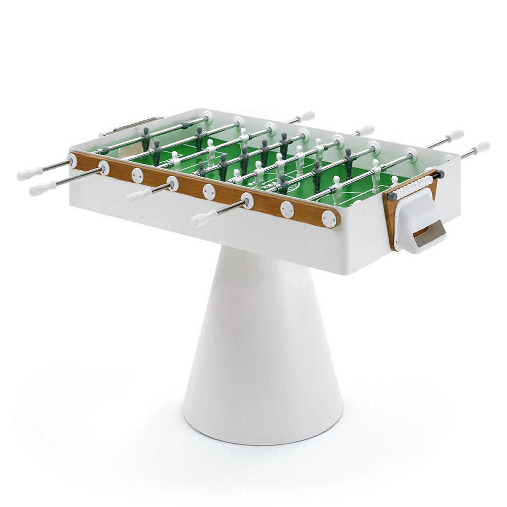 FAS Ciclope White Outdoor Foosball Table Free Dining Top - Cover & Bal ...