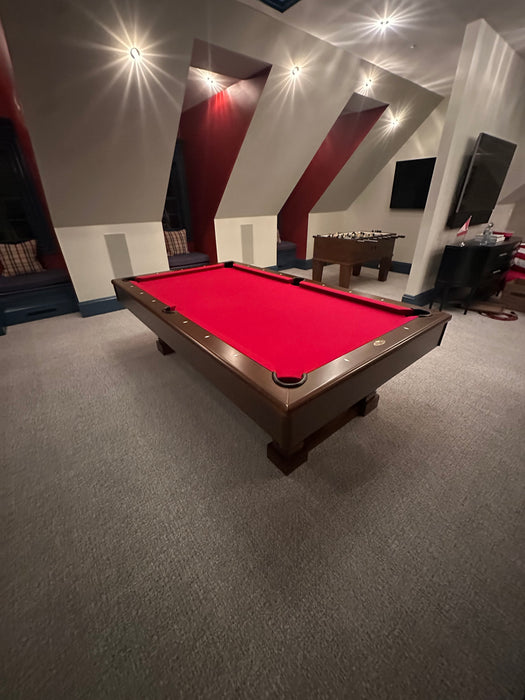 Custom Stain Connelly Billiards Westlake Slate Pool Table