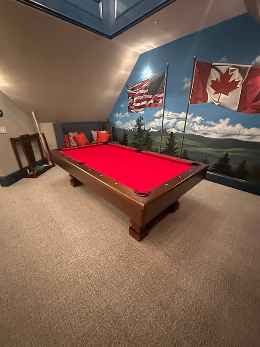 Connelly Billiards Westlake Slate Pool Table Stain Medium on Maple