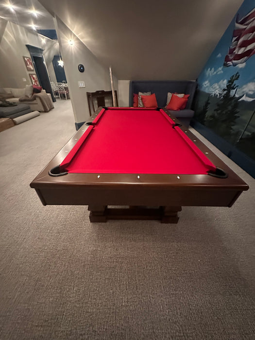 Connelly Billiards Westlake Slate Pool Table with Felt Color Red(35) Championship