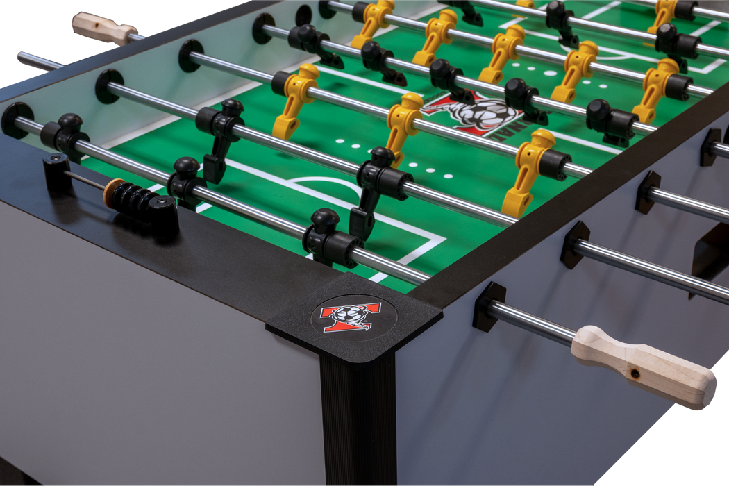 Tornado Elite II Foosball Table in Argent Frost