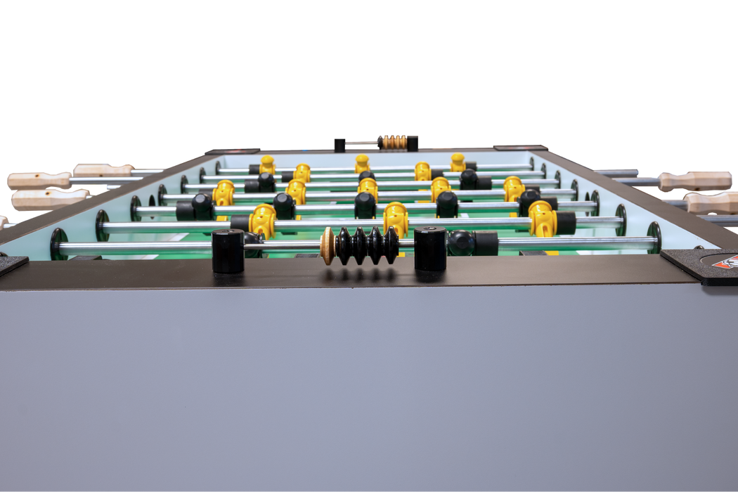 Tornado Elite II Foosball Table in Argent Frost