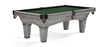 Brunswick Billiards Glenwood 8' Slate Pool Table in Rustic Grey w/ Tapered Legs