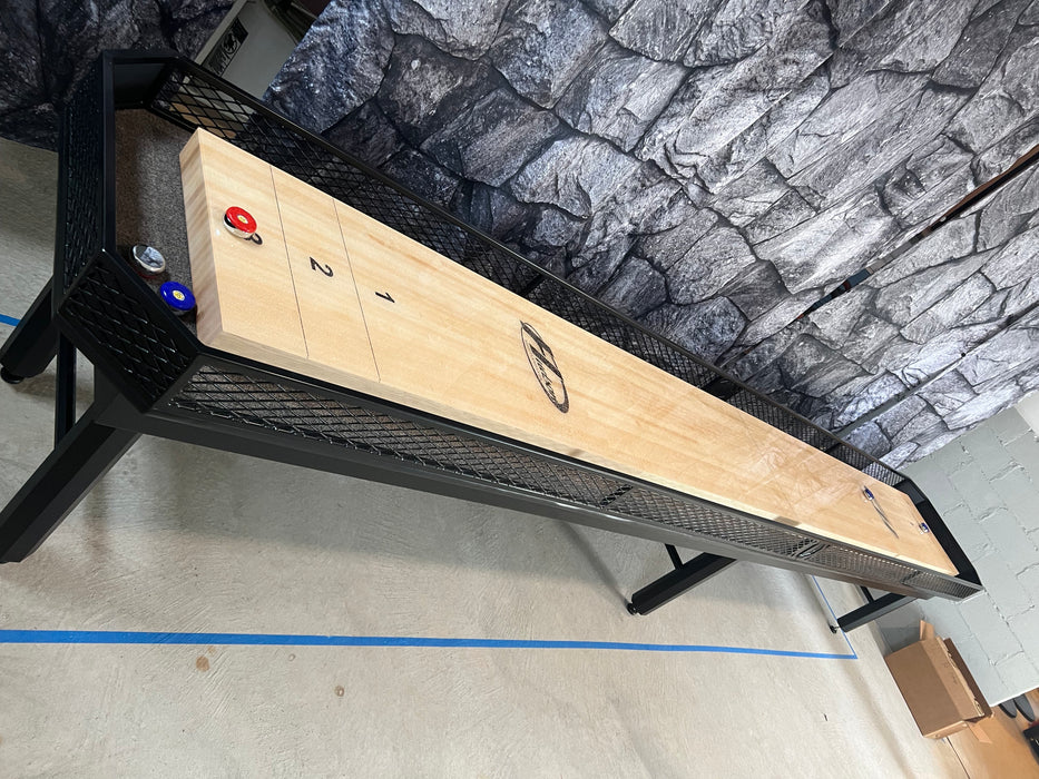 Hudson Octagon Shuffleboard Table 9'-22' Inside Delivery and Climatic Adjusters