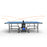 Kettler Berlin Pro Outdoor Table Tennis Table 4-Player Bundle