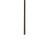A single long, thin dark brown stick or rod centered vertically on a plain white background.