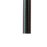 A close-up of a carbon fiber tube with a black and dark gray woven pattern and a thin light blue stripe running down the center, set against a solid white background.