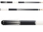 Lucasi Limited Edition LUX67 Cue in matte black with geometric pattern and Kamui Pro tip.