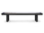 The American Heritage Lanai 12' Shuffleboard Table in Obsidian Black has a smooth top and scoring markers.