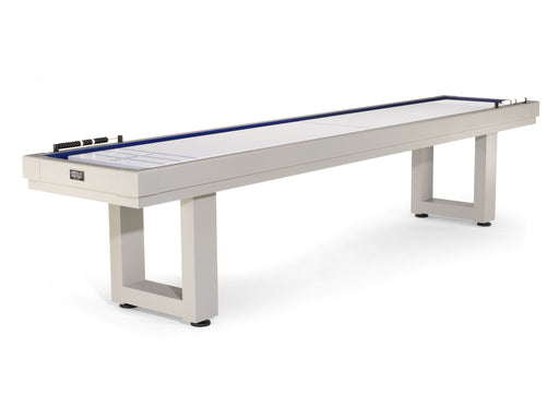 American Heritage Lanai 12' Outdoor Shuffleboard Table in Oyster Grey