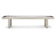 American Heritage Lanai 9' Outdoor Shuffleboard Table in Oyster Grey with all-weather legs.