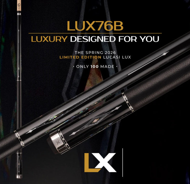 Lucasi Lux® Limited Edition Pool Cue - LUX76