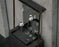 RAM Game Room Prohibition Mini Cocktail Bar - Black - Bar only