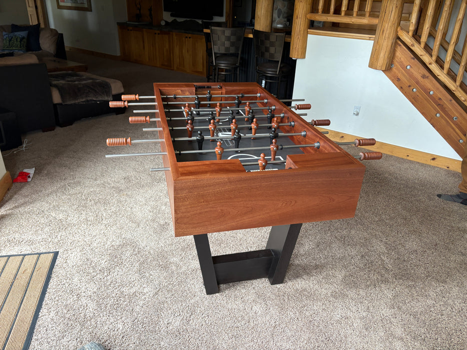 Mahogany Cabinet Foosball Table 