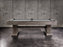 Nixon Jasper 8' Slate Pool Table in Weathered Slate Finish w/ Dining Top Option